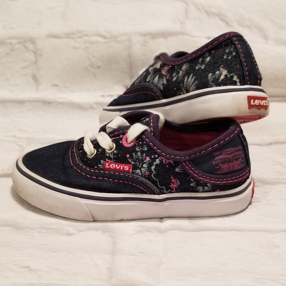 LEVIS STRAUSS Kids Girls Sneakers Shoes Pink